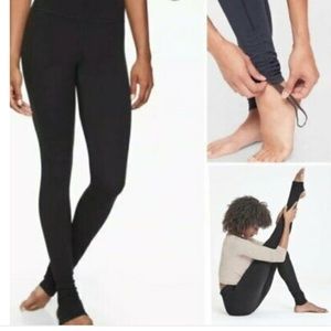 Athleta Black Stirrup Legging